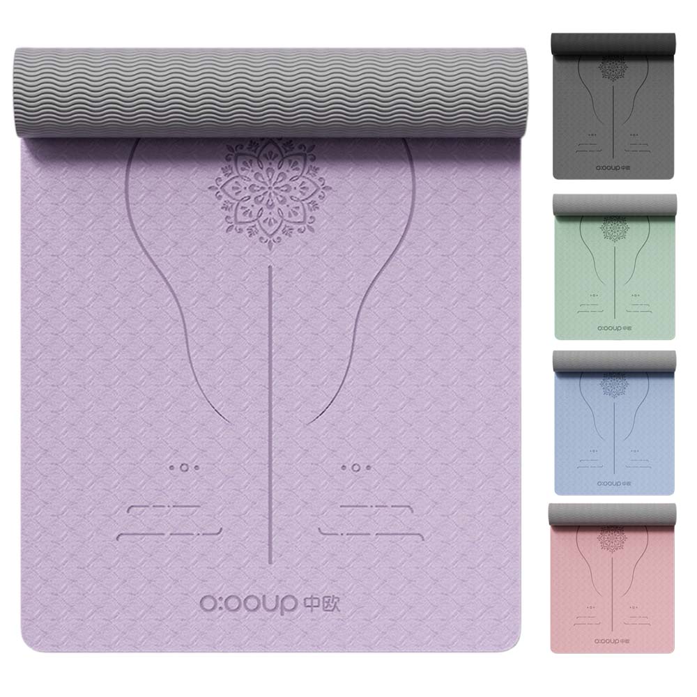 Home Gym On Carpet - Dual Side Anti-slip Yoga Mat Pilates