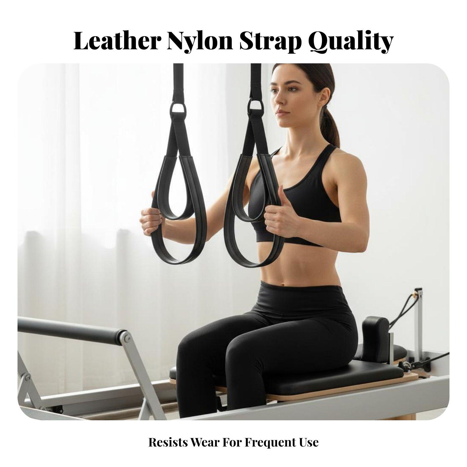 Home Gym Universal Machine - Pilates Reformer Foot Straps Construction Double