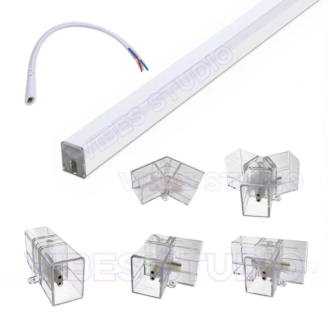 Home Gym Youtube - Hexagon LED Light 6500K Natural Bright