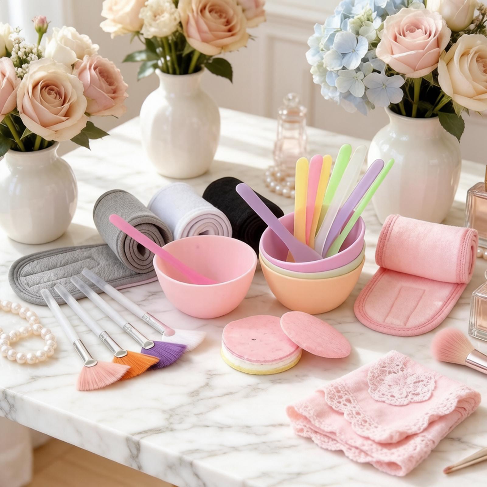 Home Gym Tools - Face Cover Spatula 37 Pieces Silicone