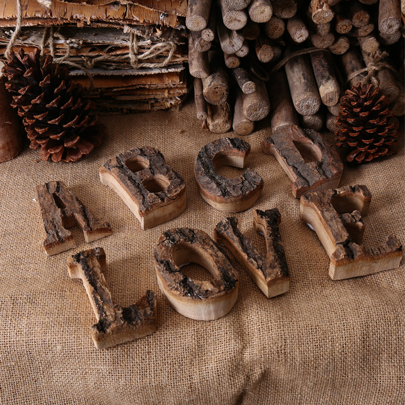 Home Gym Decor - Wooden Letters Home Decor Alphabet Number