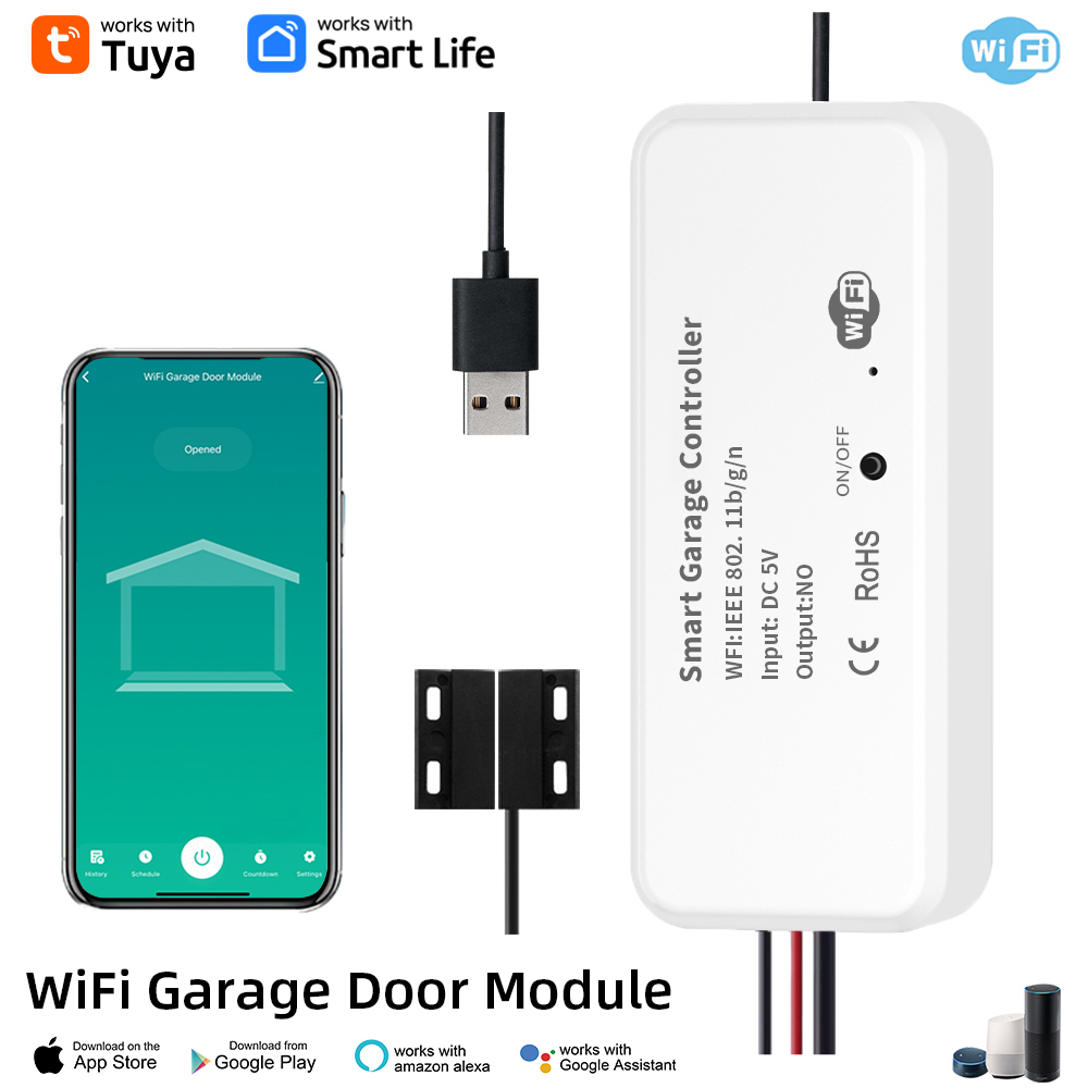Home Gym Garage - Smart Garage Door Opener DC5V Mobile