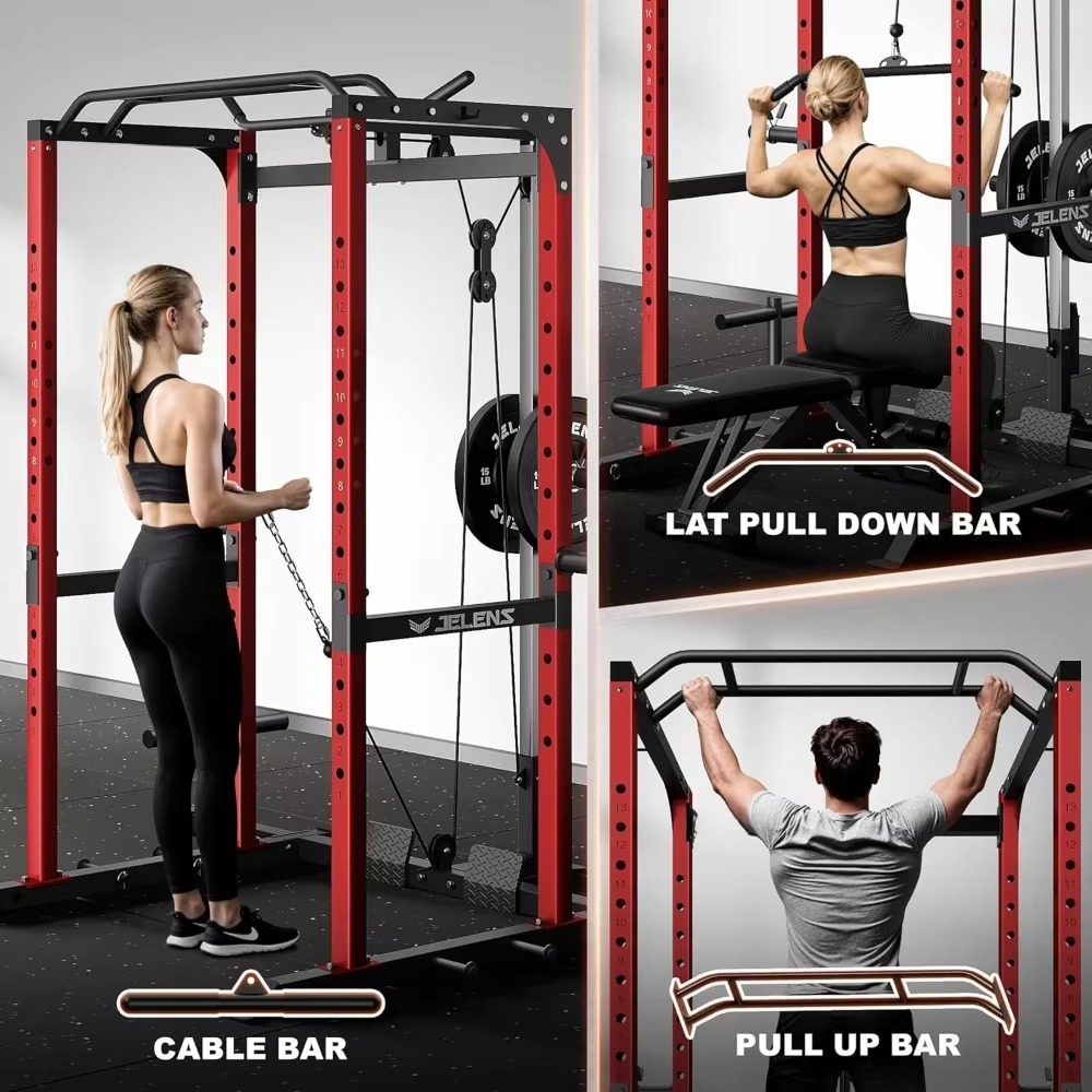 S21 Power Cage Multi-Function  - Home Gym Leg Extension 评论和价格