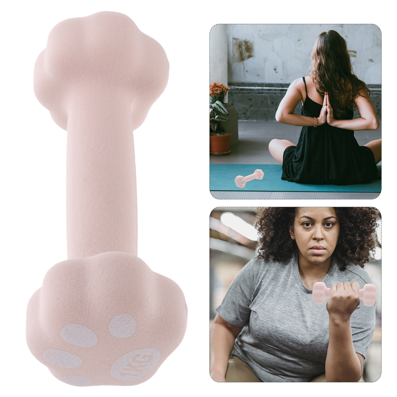 Women's 1Kg Comfort Grip Vinyl - Home Gym No Equipment 评论和价格