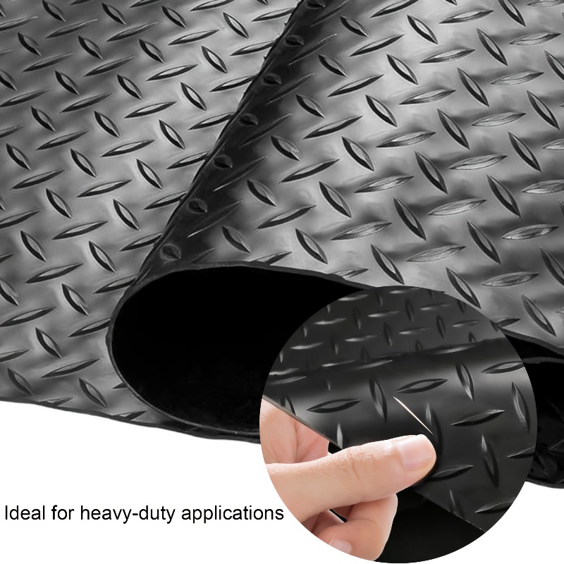 Rubber Diamond Floor Mat - Dur - Home Gym Garage 评论和价格