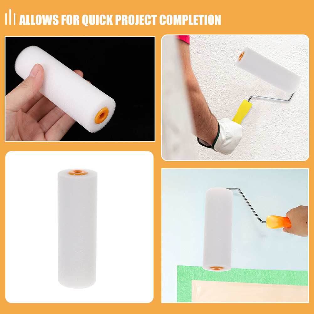 10Pcs Sponge Paint Roller Head - Foam Roller High Density 评论和价格