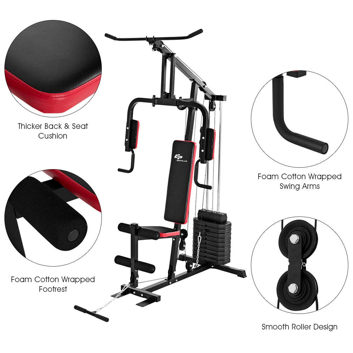 Multifunction Home Gym System  - Home Gym Total Fitness 评论和价格