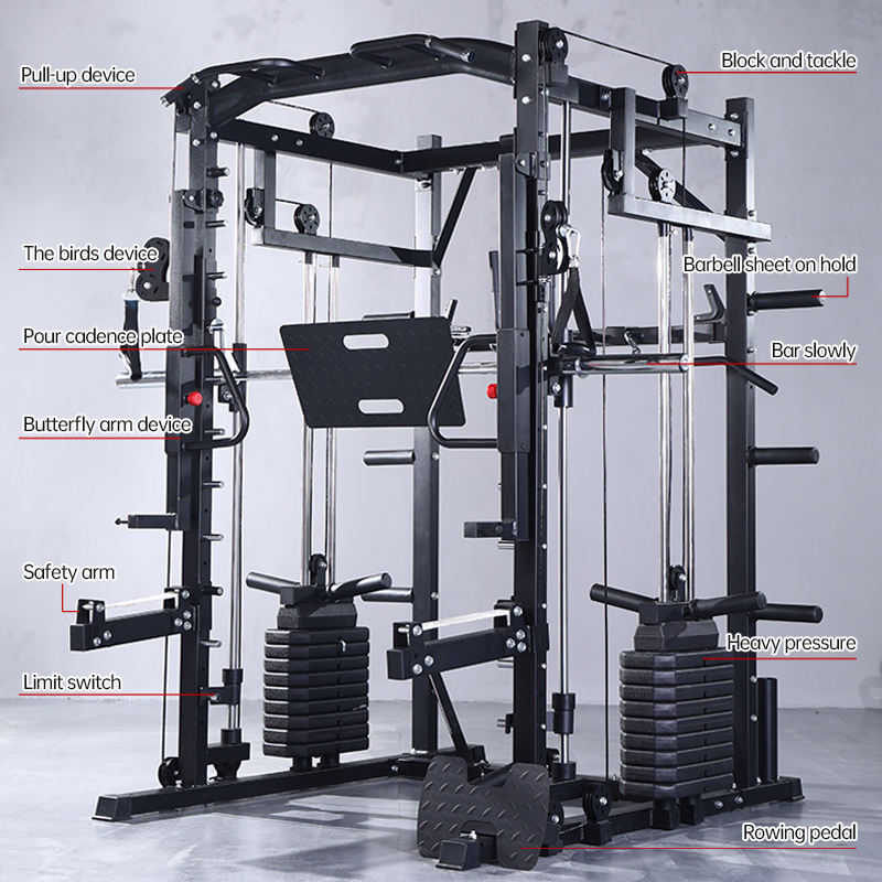 Smith Machine Comprehensive Tr - Home Gym Half Rack 评论和价格