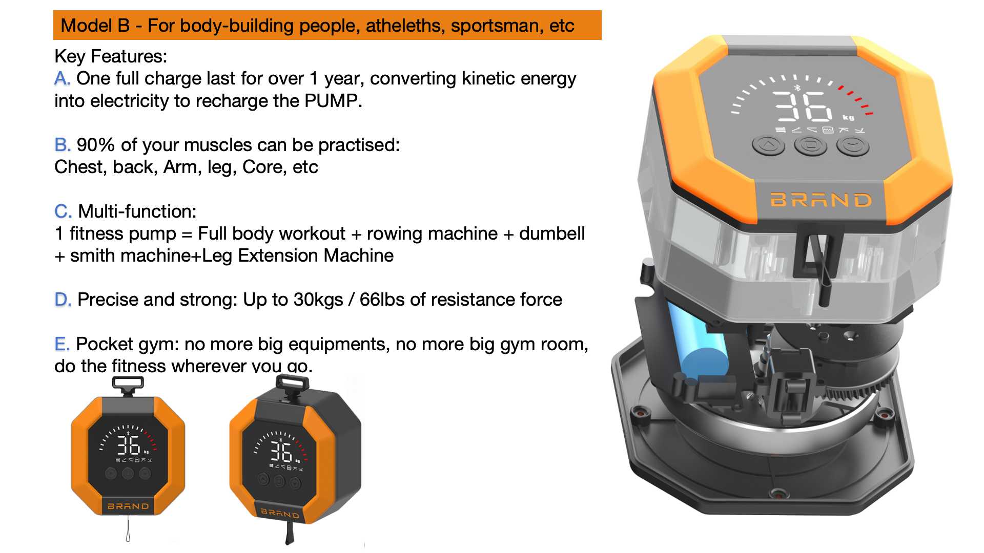 Pocket Electric Smart Power Pu - Home Gym Total Fitness 评论和价格