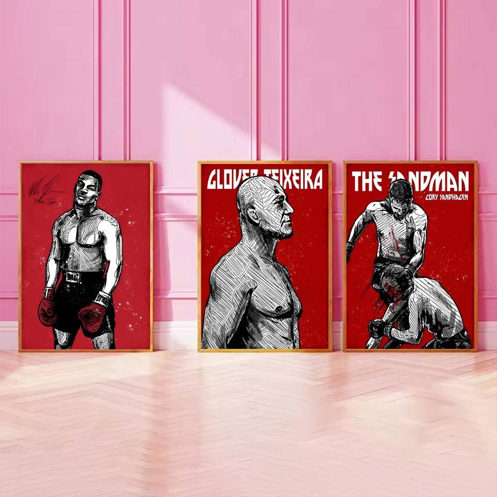 Combat Athlete Paper Poster Gr - Home Gym Decor 评论和价格