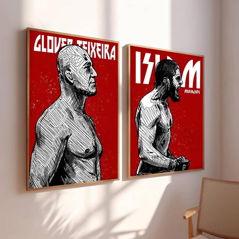 Combat Athlete Paper Poster Gr - Home Gym Decor 评论和价格