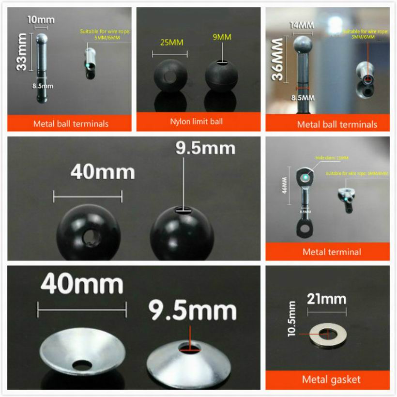 Gym Steel Wire Joints Fitness  - Lat Pulldown Cable 评论和价格