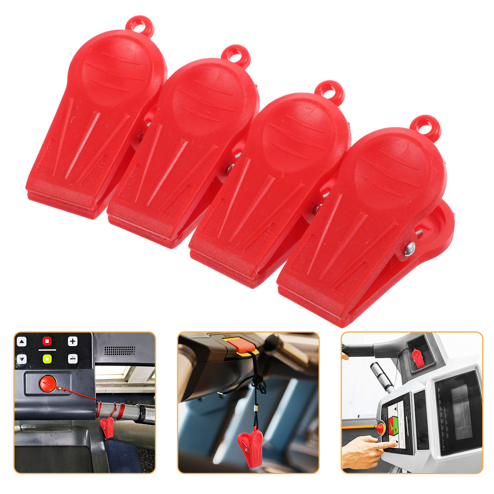 4Pcs Universal Treadmill Safet - Home Gym Universal Machine 评论和价格