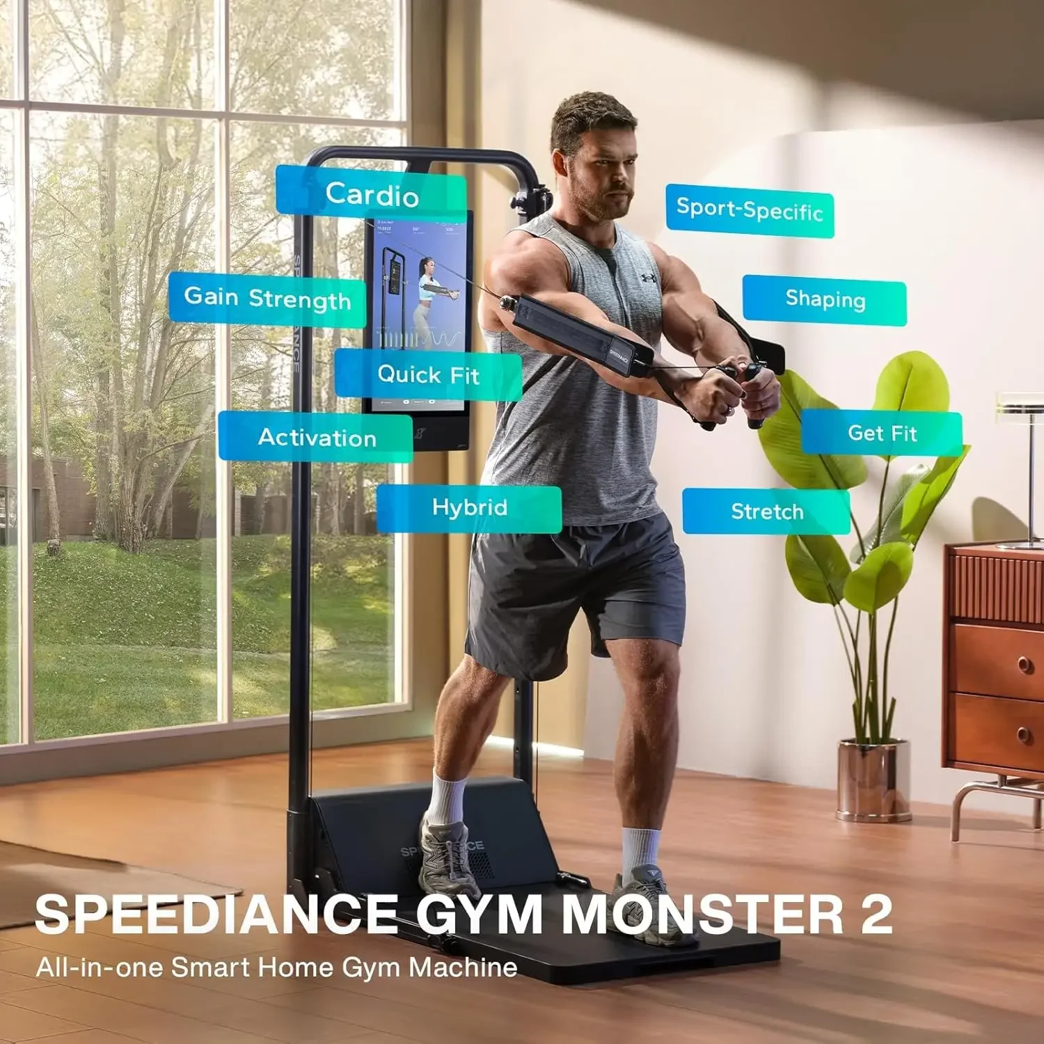 Gym Monster 2 Smart Home Gym A - Home Gym Smith 评论和价格