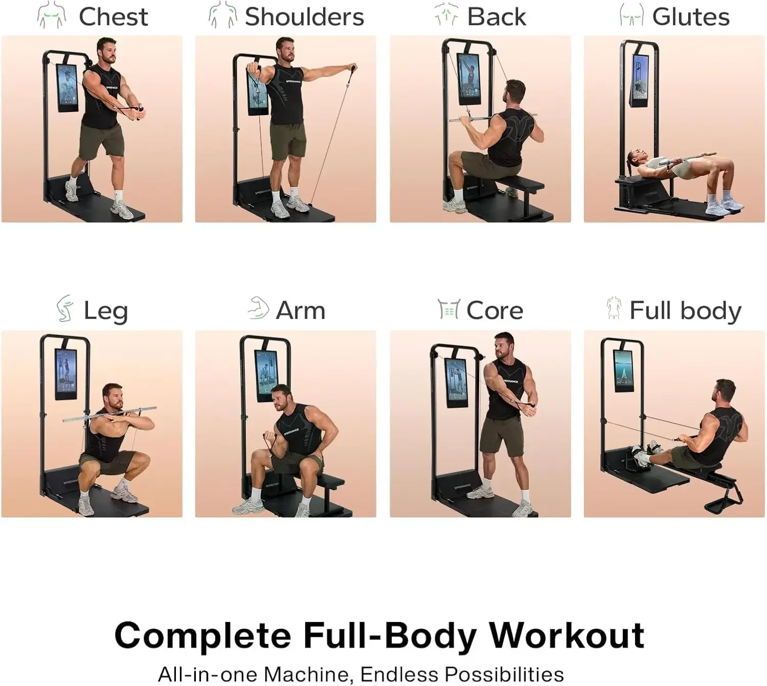Gym Monster 2 Smart Home Gym A - Home Gym Smith 评论和价格