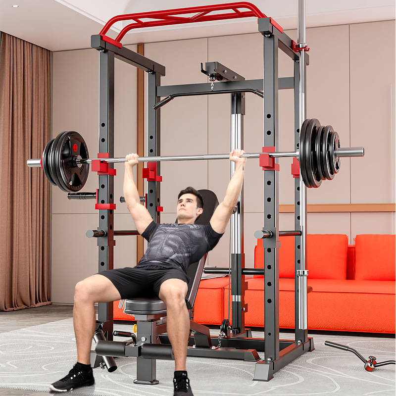 Home Squat Rack Multi-function - Home Gym Half Rack 评论和价格