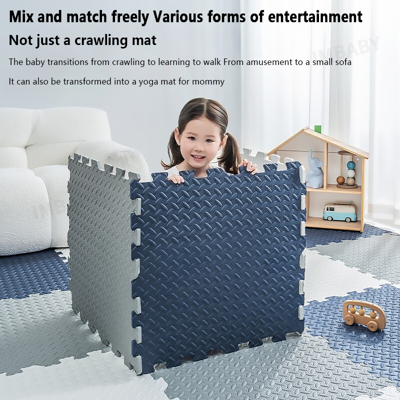 4/8/16 Pcs Cushion, Baby Crawl - Home Gym On Carpet 评论和价格