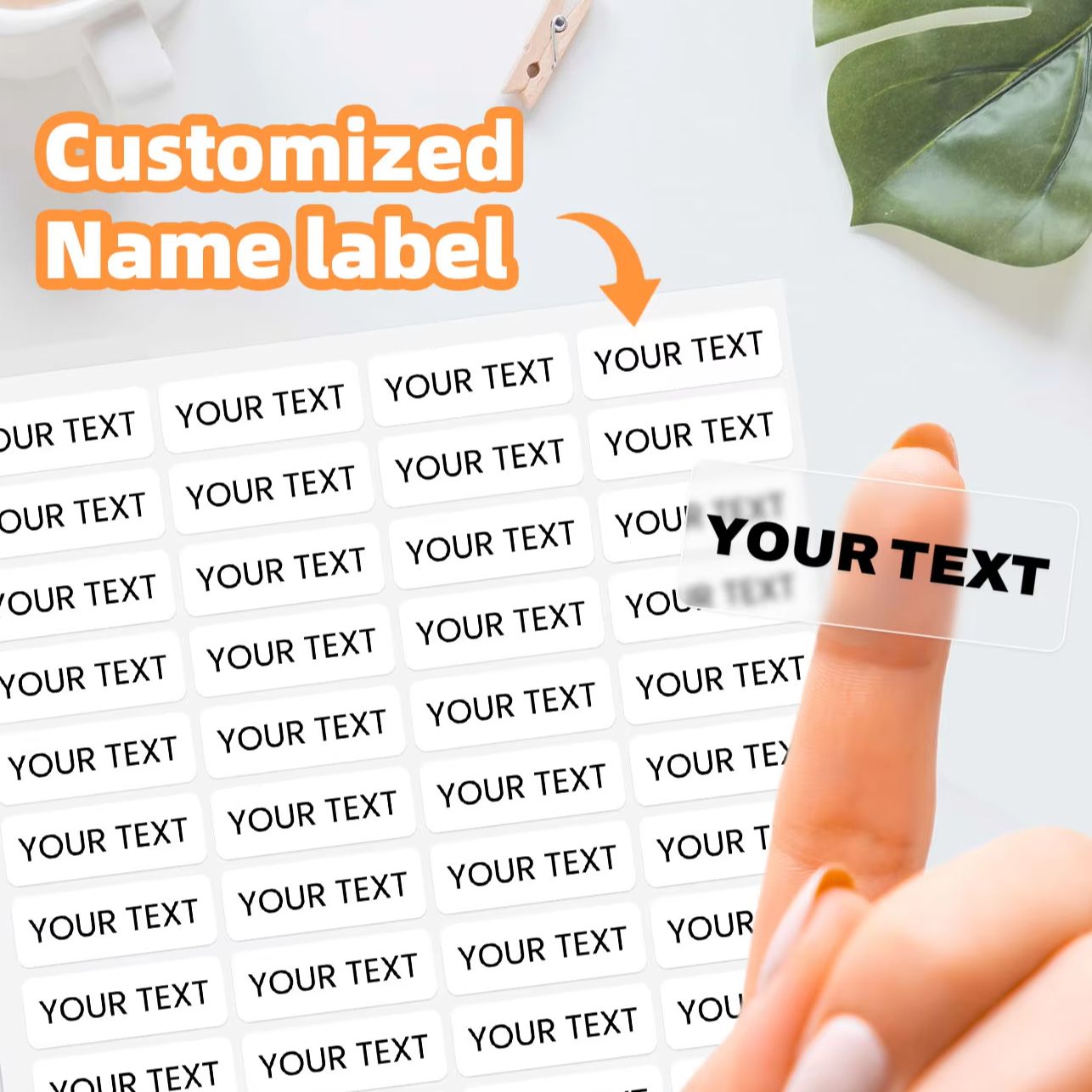 1-600PCS Custom Name Stickers, - Home Gym Decor 评论和价格