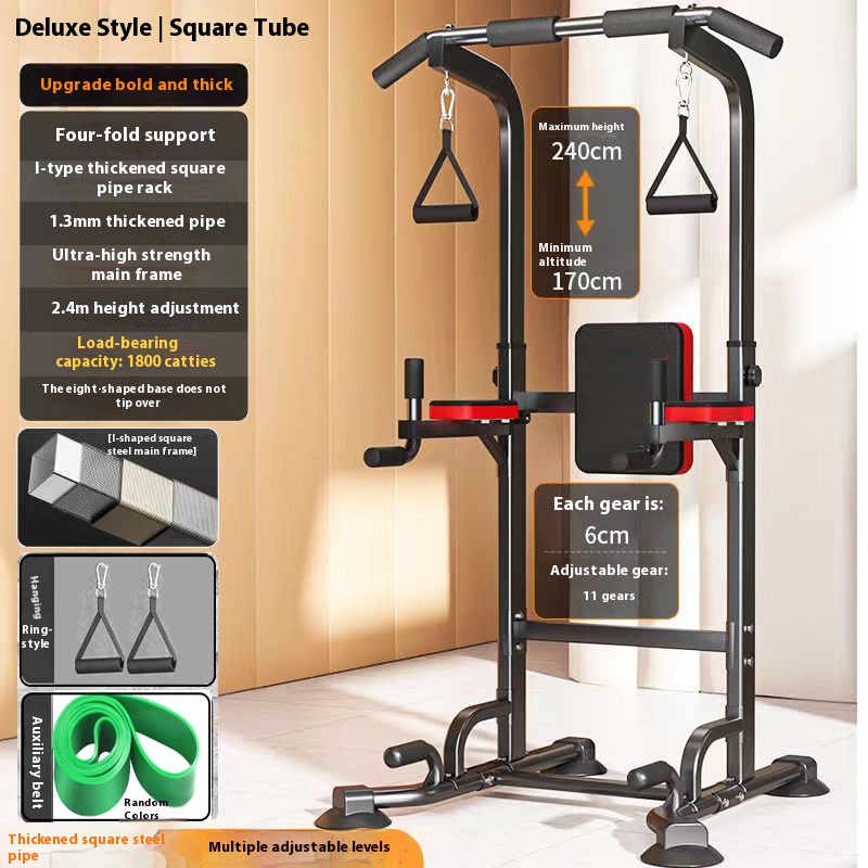 Pull-Up Bar Home Indoor No-Dri - Home Gym Half Rack 评论和价格